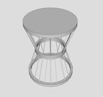 现代风格珊栏花架SU模型下载_sketchup草图大师SKP模型