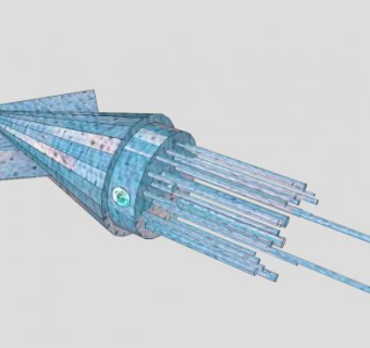 加勒比海珊瑚礁鱿鱼SU模型下载_sketchup草图大师SKP模型