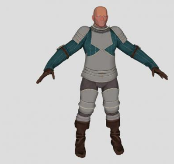 光头盔甲骑士SU模型下载_sketchup草图大师SKP模型