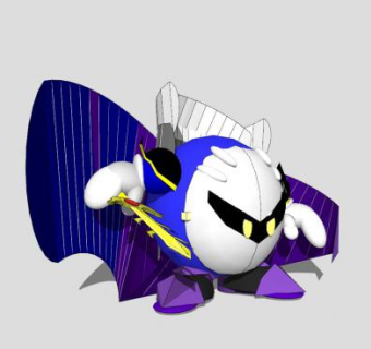 梅塔奈特骑士SU模型下载_sketchup草图大师SKP模型