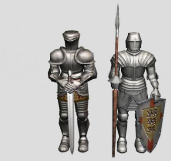 盔甲骑士SU模型下载_sketchup草图大师SKP模型