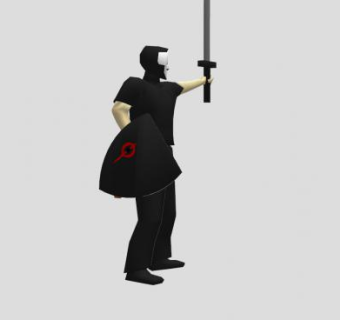 血滴军团的骷髅骑士SU模型下载_sketchup草图大师SKP模型