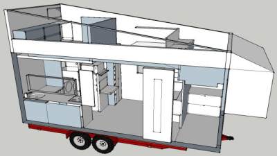 米洛水吧展示厅SU模型下载_sketchup草图大师SKP模型