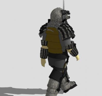 新的重型风暴兵SU模型下载_sketchup草图大师SKP模型