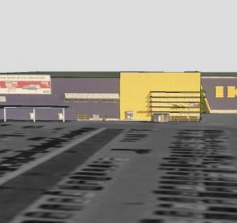 宜家休斯顿展厅SU模型下载_sketchup草图大师SKP模型