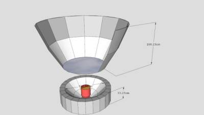 太阳能电池板炉SU模型下载_sketchup草图大师SKP模型