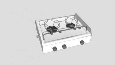 丙烷炊具煤气灶SU模型下载_sketchup草图大师SKP模型