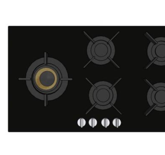嵌入式天然气灶台SU模型下载_sketchup草图大师SKP模型