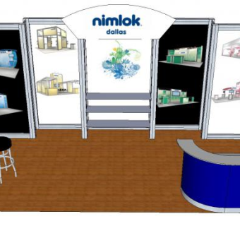 尼姆洛克贸易展览SU模型下载_sketchup草图大师SKP模型