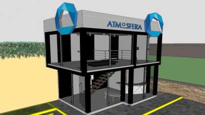 玻璃盒子商店店铺SU模型下载_sketchup草图大师SKP模型