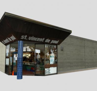 展示保罗商店SU模型下载_sketchup草图大师SKP模型
