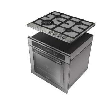 一体式集成灶SU模型下载_sketchup草图大师SKP模型