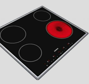 西门子厨房电灶器SU模型下载_sketchup草图大师SKP模型