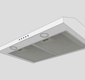 厨器用具抽油烟机SU模型下载_sketchup草图大师SKP模型