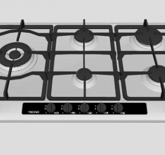 厨房烹饪电器燃气灶SU模型下载_sketchup草图大师SKP模型