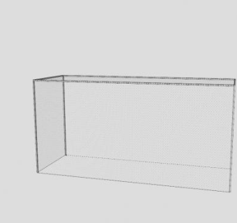 户外运动项目足球门SU模型下载_sketchup草图大师SKP模型