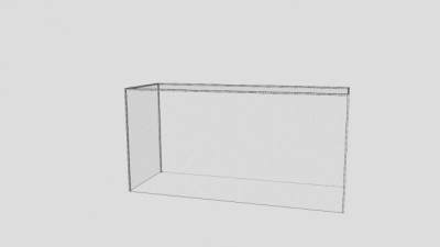 户外运动项目足球门SU模型下载_sketchup草图大师SKP模型