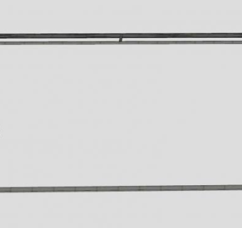 足球门框架SU模型下载_sketchup草图大师SKP模型