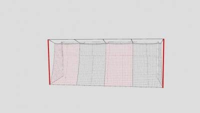 标准的国际足联足球门SU模型下载_sketchup草图大师SKP模型
