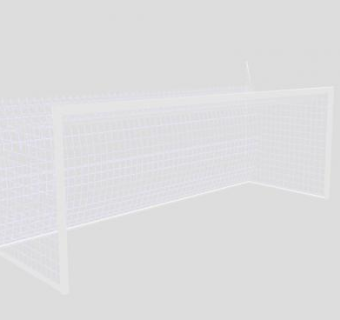 拉网杆足球球门SU模型下载_sketchup草图大师SKP模型