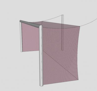 比赛球门足球门SU模型下载_sketchup草图大师SKP模型