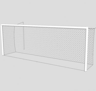 11人制足球门SU模型下载_sketchup草图大师SKP模型