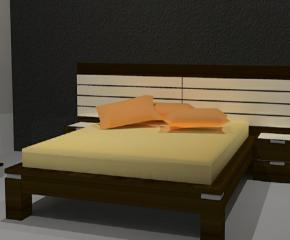 休闲家居主卧室SU模型下载_sketchup草图大师SKP模型