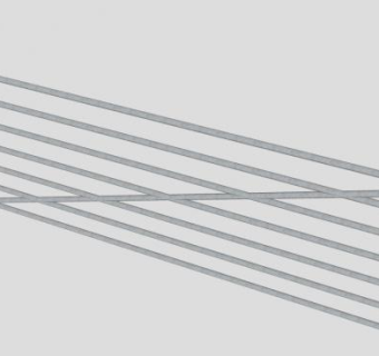 农场大门铁制门柱SU模型下载_sketchup草图大师SKP模型