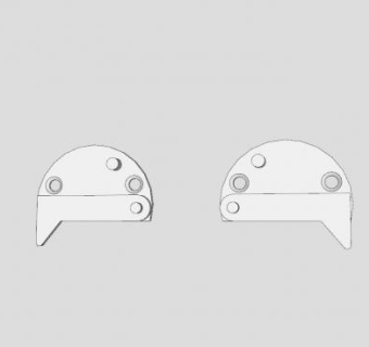 中控锁抽屉锁扣SU模型下载_sketchup草图大师SKP模型