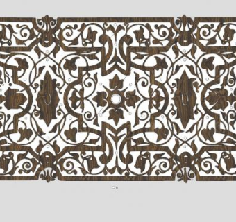 混合纹理花纹SU模型下载_sketchup草图大师SKP模型