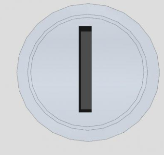 圆形桶柜门锁SU模型下载_sketchup草图大师SKP模型