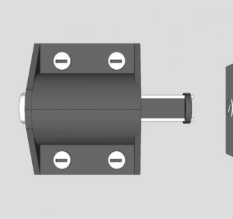 锁具和锁芯SU模型下载_sketchup草图大师SKP模型