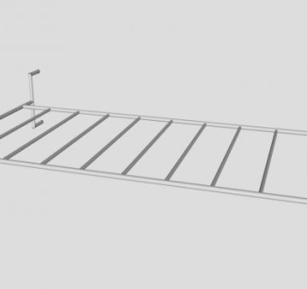 网珊围栏隔断SU模型下载_sketchup草图大师SKP模型