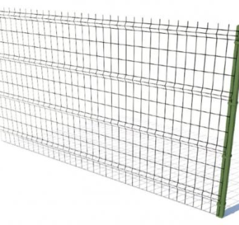 金属围网SU模型下载_sketchup草图大师SKP模型