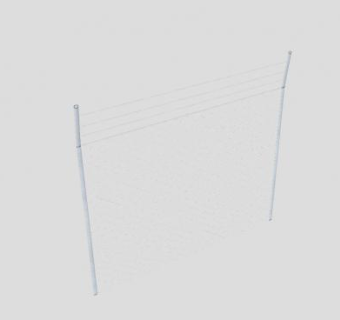 金属护栏网SU模型下载_sketchup草图大师SKP模型