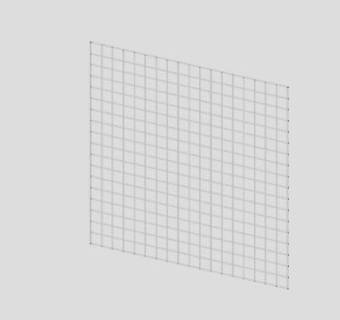 护栏网格栅栏SU模型下载_sketchup草图大师SKP模型