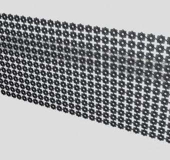 镂空花纹图案屏风SU模型下载_sketchup草图大师SKP模型