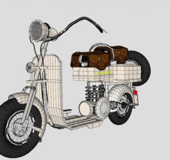 电动车的SU模型_su模型下载 草图大师模型_SKP模型