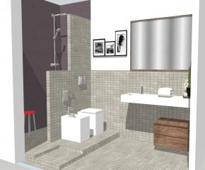 现代风格室内卫浴卫生间SU模型下载_sketchup草图大师SKP模型