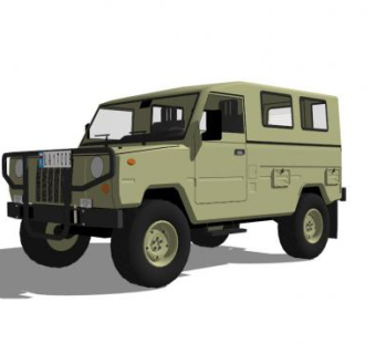 吉普车的SU模型_su模型下载 草图大师模型_SKP模型