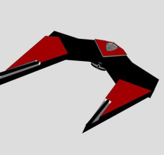 FB-2000型航天飞机SU模型下载_sketchup草图大师SKP模型