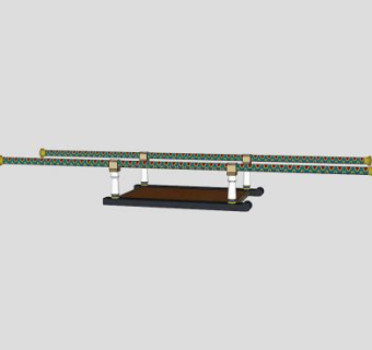 埃及坐轿SU模型下载_sketchup草图大师SKP模型