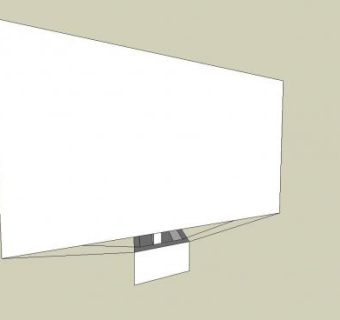 方形热气球白模SU模型下载_sketchup草图大师SKP模型