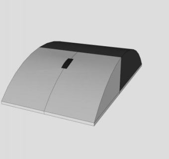 电脑鼠标SU模型下载_sketchup草图大师SKP模型