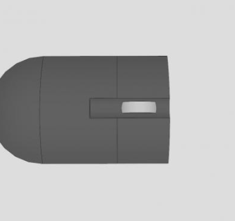 黑色电脑鼠标SU模型下载_sketchup草图大师SKP模型