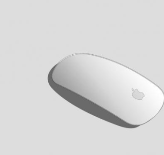 触摸按键苹果鼠标SU模型下载_sketchup草图大师SKP模型
