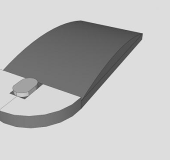 按键鼠标器SU模型下载_sketchup草图大师SKP模型