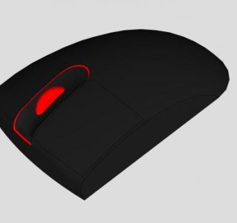 联想鼠标SU模型下载_sketchup草图大师SKP模型