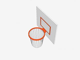 篮球<em>筐</em>SU模型下载_sketchup草图大师SKP模型