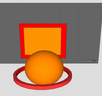 进蓝的篮球SU模型下载_sketchup草图大师SKP模型